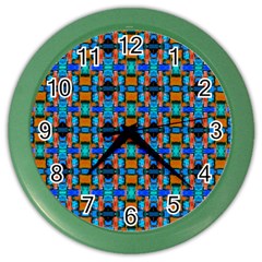 Ab 75 1 Color Wall Clock by ArtworkByPatrick