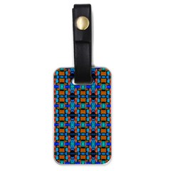 Ab 75 1 Luggage Tag (one Side) by ArtworkByPatrick