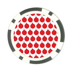 Christmas Baubles Bauble Holidays Poker Chip Card Guard (10 Pack) by HermanTelo