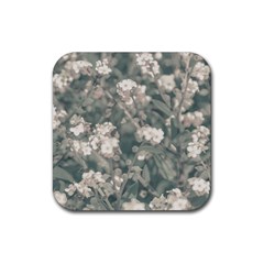 Beauty Floral Scene Photo Rubber Coaster (square)  by dflcprintsclothing