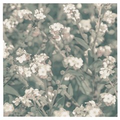 Beauty Floral Scene Photo Wooden Puzzle Square