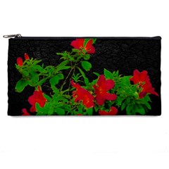 Dark Pop Art Floral Poster Pencil Cases by dflcprintsclothing