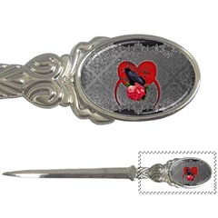 Wonderful Crow On A Heart Letter Opener by FantasyWorld7