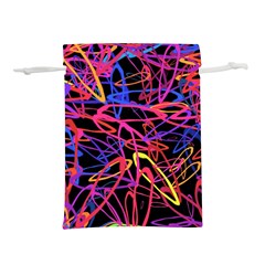 Abstrait Neon Colors Lightweight Drawstring Pouch (s) by kcreatif