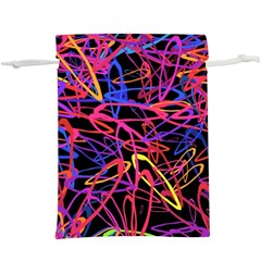 Abstrait Neon Colors  Lightweight Drawstring Pouch (xl) by kcreatif