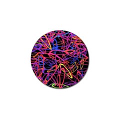 Abstrait Neon Colors Golf Ball Marker (10 Pack) by kcreatif