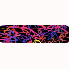 Abstrait Neon Colors Large Bar Mats by kcreatif