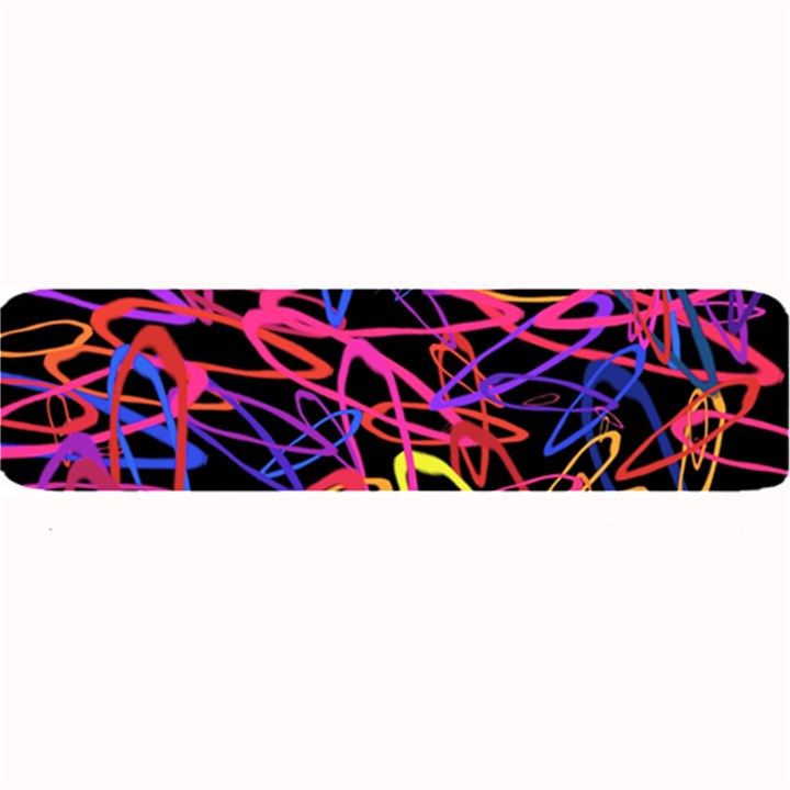 Abstrait Neon Colors Large Bar Mats