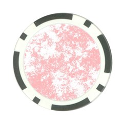 Degrade Rose/blanc Poker Chip Card Guard by kcreatif