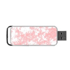 Degrade Rose/blanc Portable Usb Flash (one Side) by kcreatif