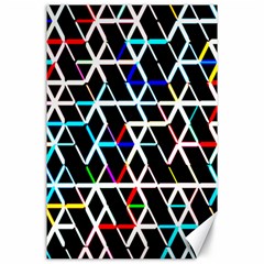 Abstrait Neon Canvas 24  X 36  by kcreatif