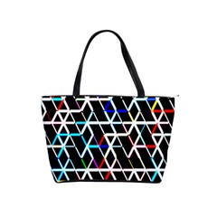 Abstrait Neon Classic Shoulder Handbag by kcreatif