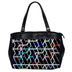 Abstrait Neon Oversize Office Handbag by kcreatif