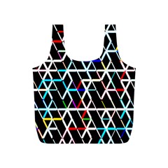 Abstrait Neon Full Print Recycle Bag (s) by kcreatif