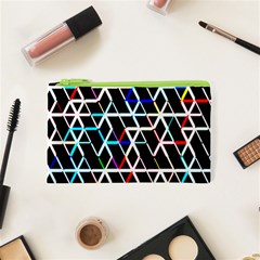 Abstrait Neon Cosmetic Bag (xs) by kcreatif