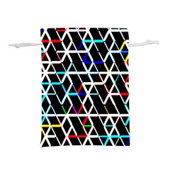 Abstrait Neon Lightweight Drawstring Pouch (m) by kcreatif