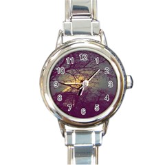 Tour Eiffel Paris Paysage Round Italian Charm Watch by kcreatif