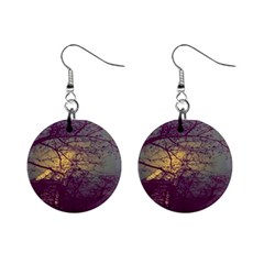 Tour Eiffel Paris Paysage Mini Button Earrings by kcreatif