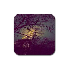 Tour Eiffel Paris Paysage Rubber Coaster (square)  by kcreatif