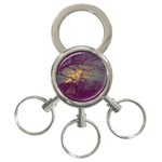 Tour Eiffel Paris Paysage 3-Ring Key Chain Front