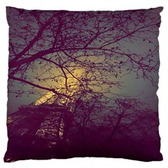 Tour Eiffel Paris Paysage Standard Flano Cushion Case (one Side) by kcreatif