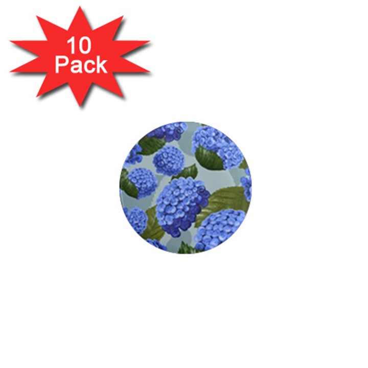 Hydrangea  1  Mini Magnet (10 pack) 