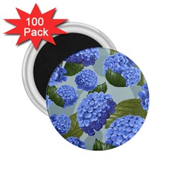 Hydrangea  2 25  Magnets (100 Pack)  by Sobalvarro