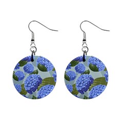 Hydrangea  Mini Button Earrings by Sobalvarro