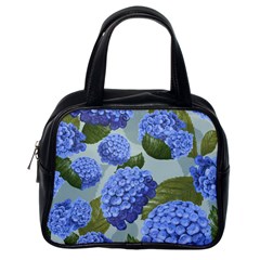 Hydrangea  Classic Handbag (one Side) by Sobalvarro