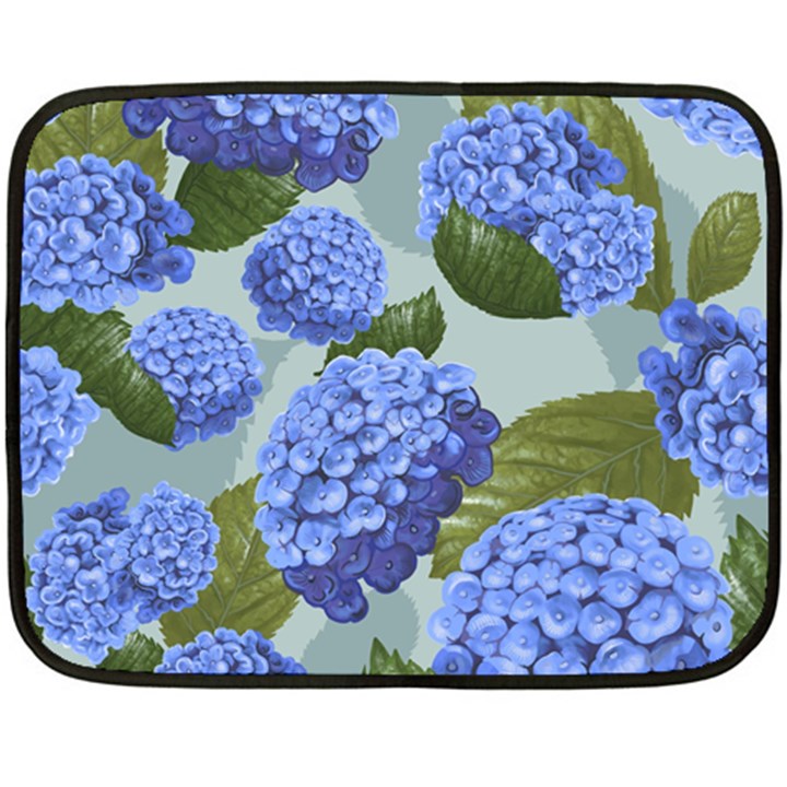 Hydrangea  Fleece Blanket (Mini)