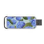 Hydrangea  Portable USB Flash (One Side) Front