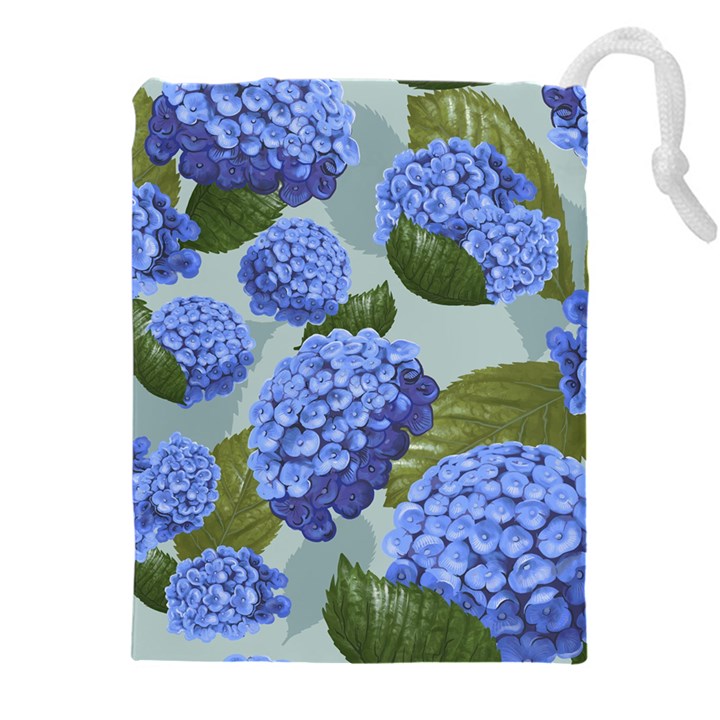 Hydrangea  Drawstring Pouch (5XL)