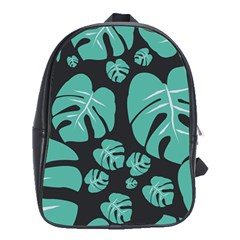 Leaves School Bag (xl) by Sobalvarro