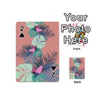 Leaves Playing Cards 54 Designs (Mini) Front - Spade2