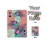 Leaves Playing Cards 54 Designs (Mini) Front - Spade10