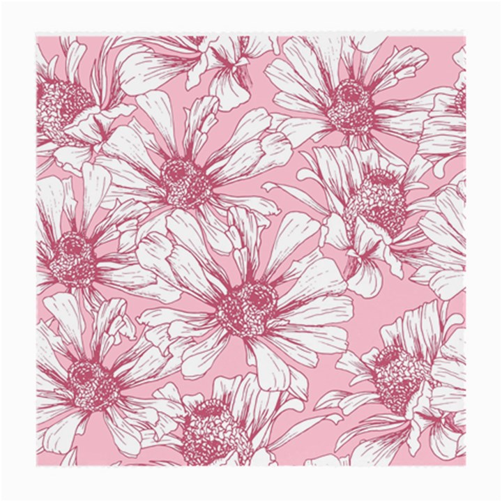 Pink flowers Medium Glasses Cloth