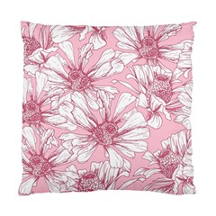 Pink Flowers Standard Cushion Case (one Side) by Sobalvarro