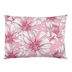 Pink Flowers Pillow Case by Sobalvarro