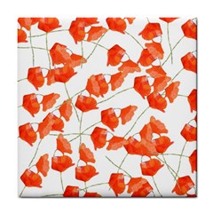 Coquelicottexture Tile Coaster by kcreatif