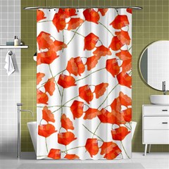 Coquelicottexture Shower Curtain 48  X 72  (small)  by kcreatif