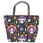 Dia de los muertos Bucket Bag Front