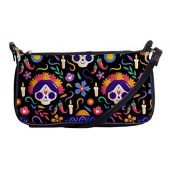 Dia De Los Muertos Shoulder Clutch Bag by Sobalvarro