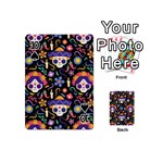 Dia de los muertos Playing Cards 54 Designs (Mini) Front - Spade10