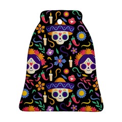 Dia De Los Muertos Bell Ornament (two Sides) by Sobalvarro