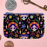 Dia de los muertos Large Coin Purse Front