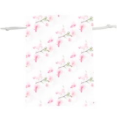 Pattern Orchidée Fleurs  Lightweight Drawstring Pouch (xl) by kcreatif