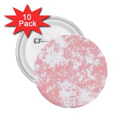 Degrade Rose/blanc 2 25  Buttons (10 Pack)  by kcreatif