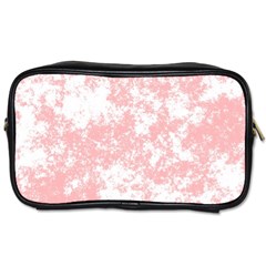 Degrade Rose/blanc Toiletries Bag (two Sides) by kcreatif