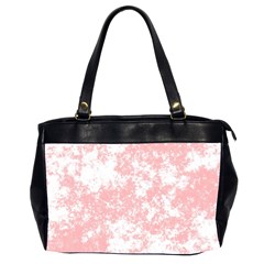 Degrade Rose/blanc Oversize Office Handbag (2 Sides)