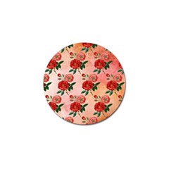 Pattern Flower Paper Golf Ball Marker (10 Pack)